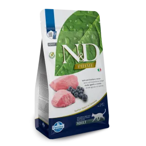 Farmina N&D Prime Grain Free Lamb & Blueberry Adult Dry Cat Food
