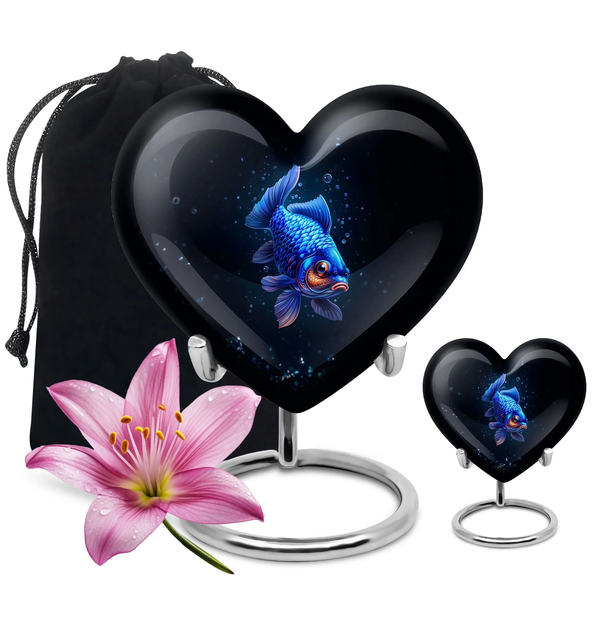 Fish Cremation Urn for Tender Recall of Loved Ones