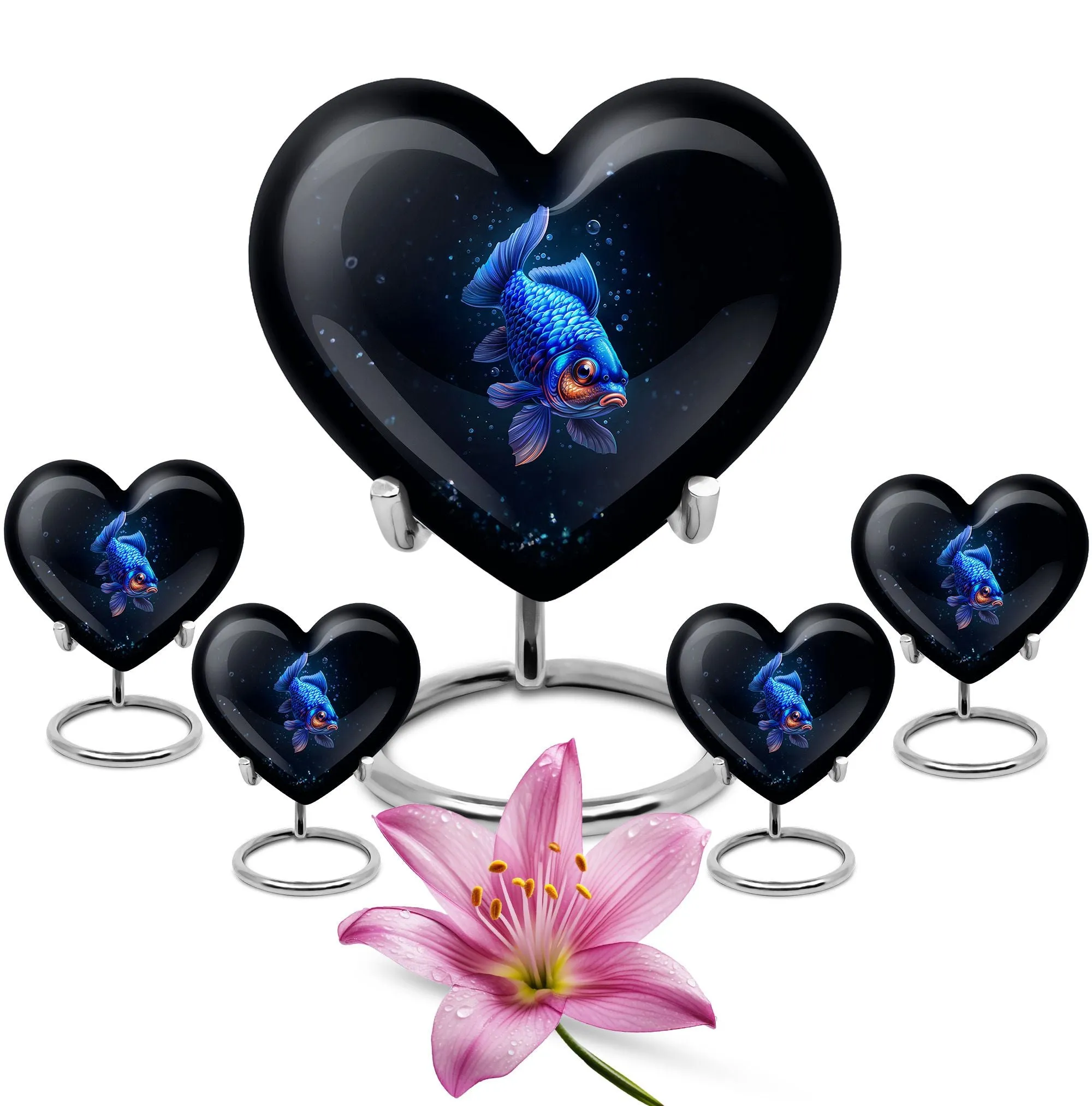 Fish Cremation Urn for Tender Recall of Loved Ones