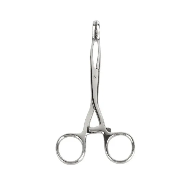 Forceps MR. STEEL Cube Tongs. pentru jocuri BDSM și roleplay. din oțel inoxidabil. lungime 16 cm. culoare argintiu