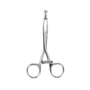 Forceps MR. STEEL Cube Tongs. pentru jocuri BDSM și roleplay. din oțel inoxidabil. lungime 16 cm. culoare argintiu