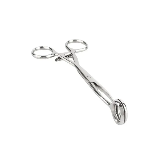 Forceps MR. STEEL Cube Tongs. pentru jocuri BDSM și roleplay. din oțel inoxidabil. lungime 16 cm. culoare argintiu