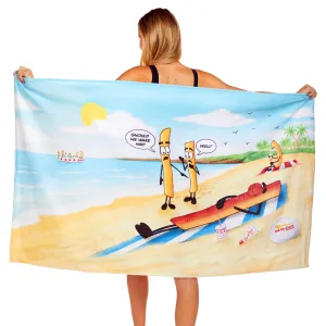 French Fry Beach Towel