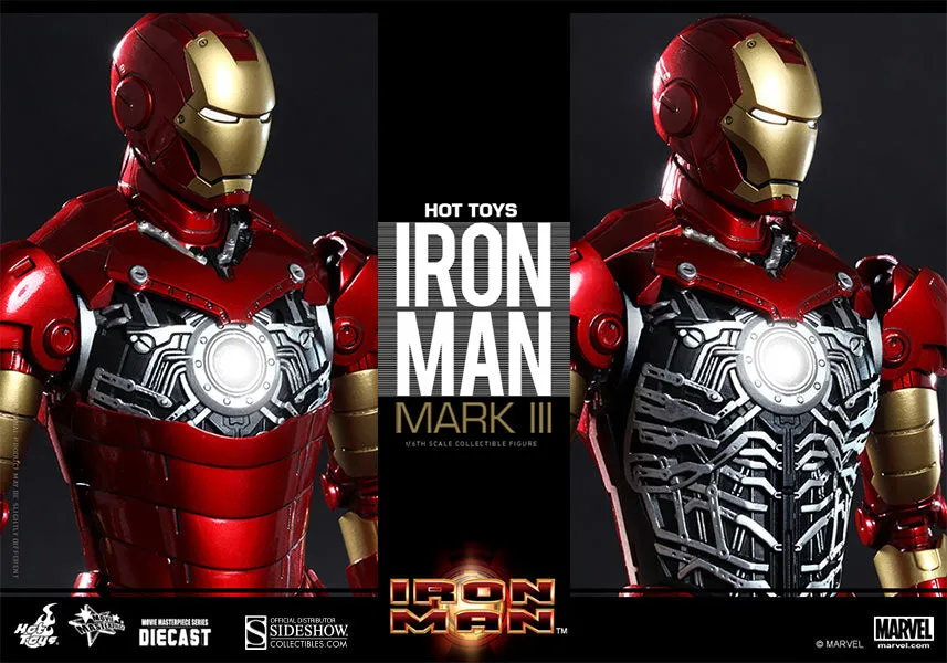 Hot Toys 1/6 Iron Man Mark III Diecast