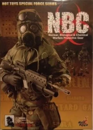 Hot Toys 1/6 NBC Nuclear, Biological and Chemical Warfare Protective Gear Sixth Scale Figure