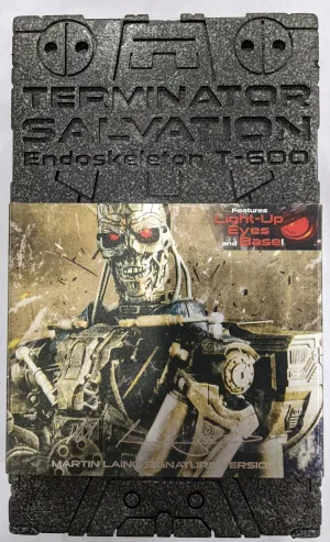 Hot Toys 1/6 Terminator Salvation Endo Skeleton Martin Laing Signature Ver. Sixth Scale Figure MMS097 *Open Box*