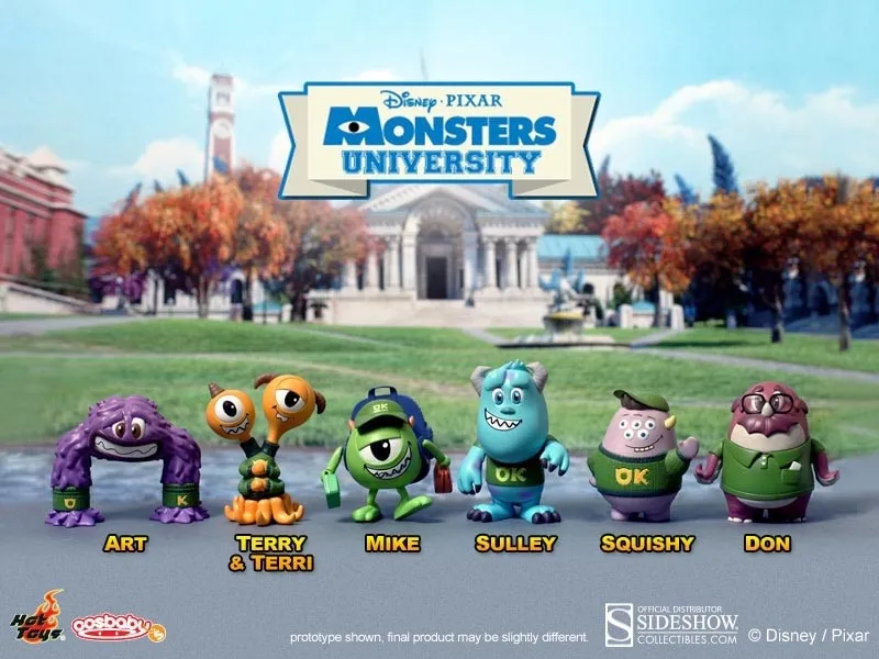 Hot Toys Cosbaby Monsters University Box Set