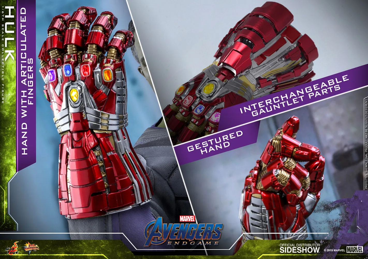 Hot Toys Movie Masterpiece 1/6 Scale Figure - Hulk (Avengers: Endgame)