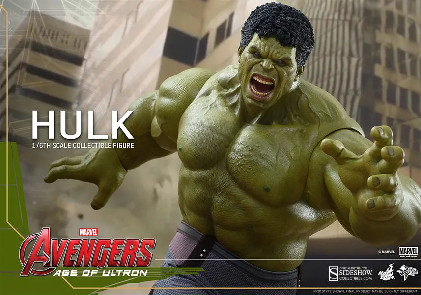 Hot Toys The Avengers Age of Ultron Hulk 1/6 Scale Action Figure MMS286
