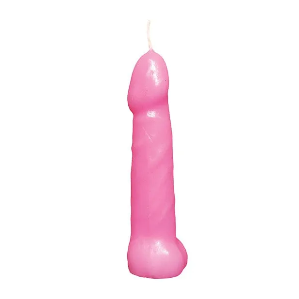Hott Products - Bachelorette Party Pecker Party Candles Pack of 5 (Pink)