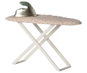 Iron and Ironing Board, Mouse - Pink