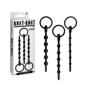 KNOT KNOT SILICONE URETHRAL PLUG SET