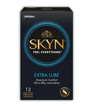 Latex-Free Polyisoprene Extra Lubricated 12 Pack