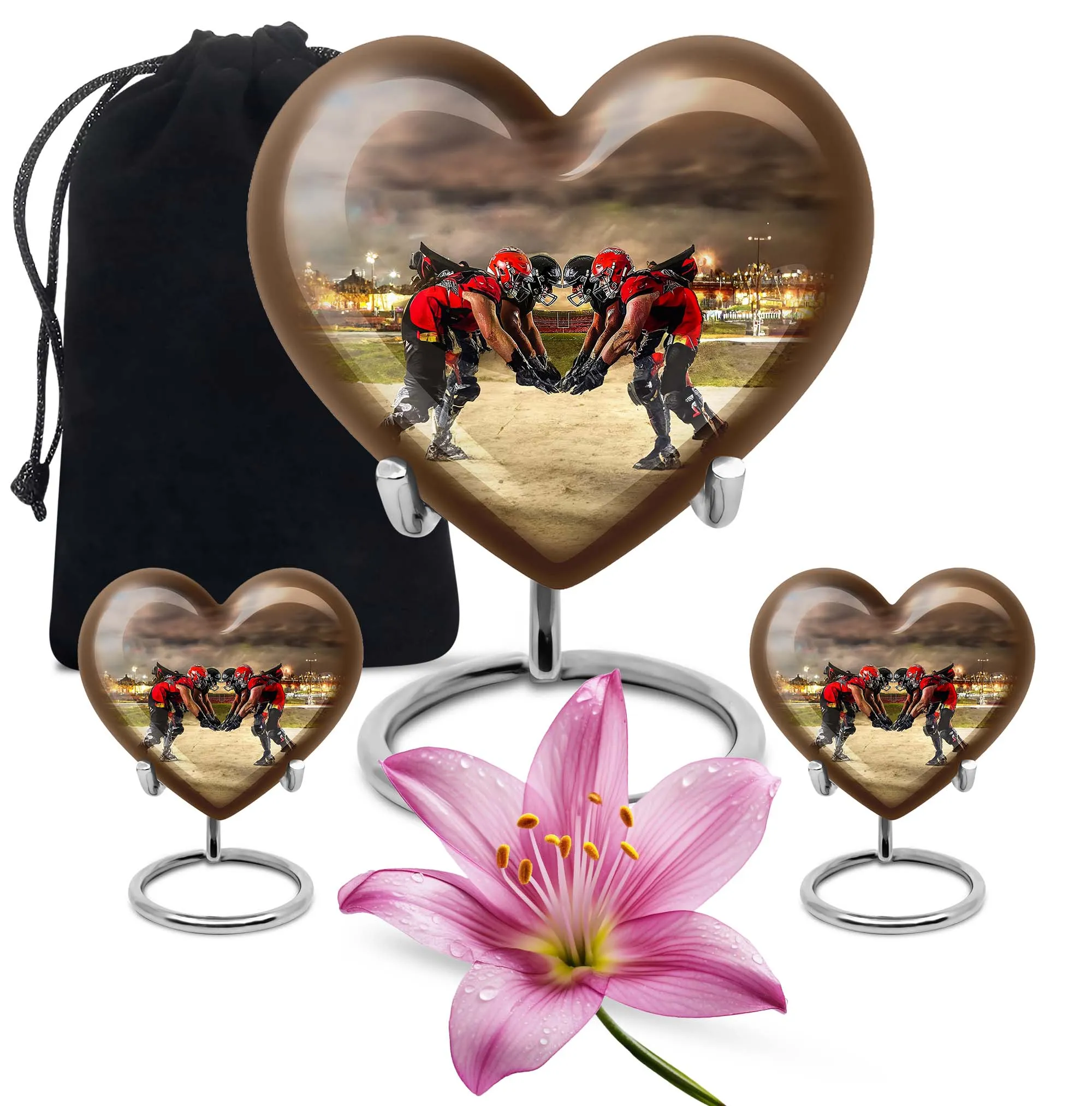 Legacy Tribute Football Urn - Timeless and Thoughtful Memorial