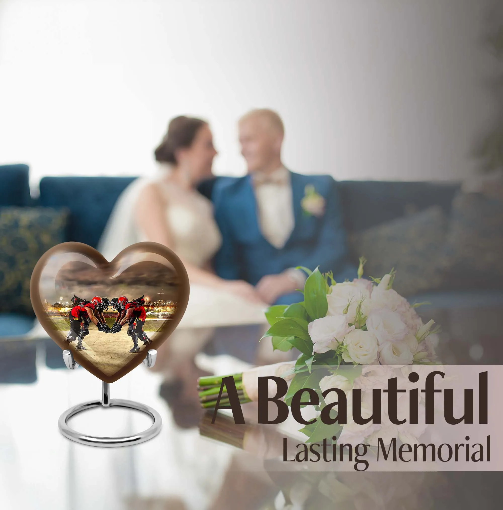 Legacy Tribute Football Urn - Timeless and Thoughtful Memorial