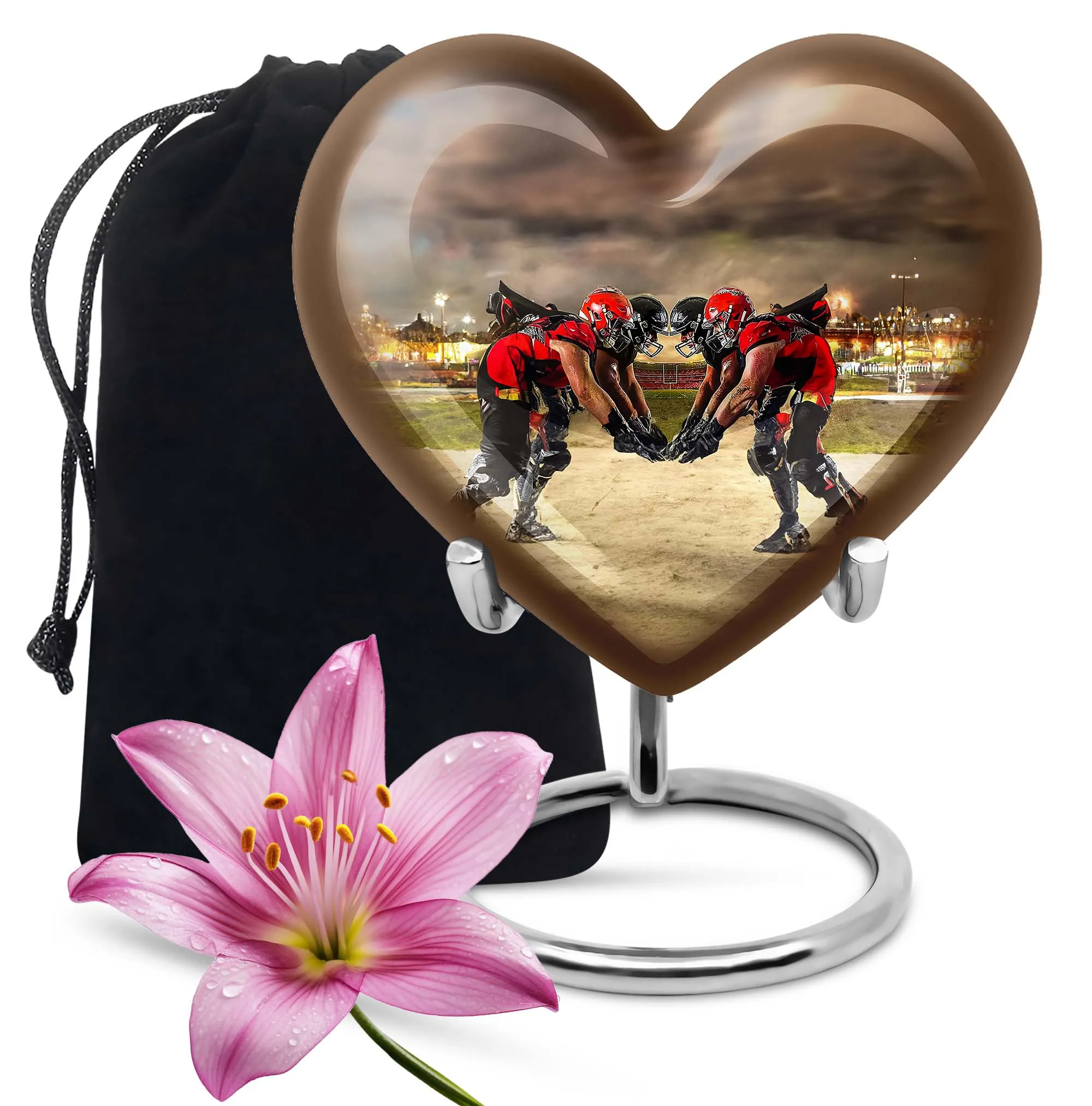 Legacy Tribute Football Urn - Timeless and Thoughtful Memorial