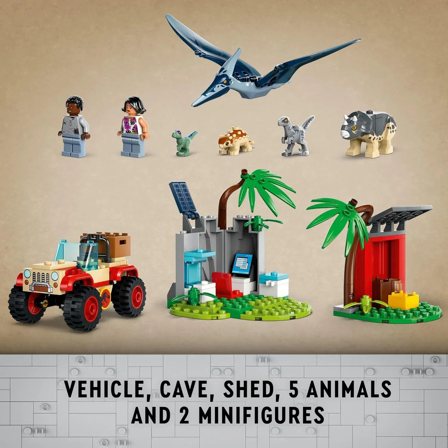 Lego 76963 - Jurassic World Baby Dinosaur Rescue Center