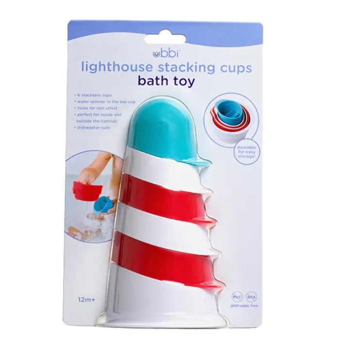 Lighthouse Stacking Cups