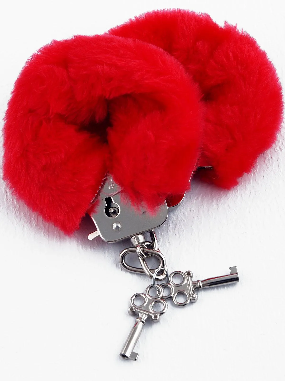 Manette Peluche Rosso