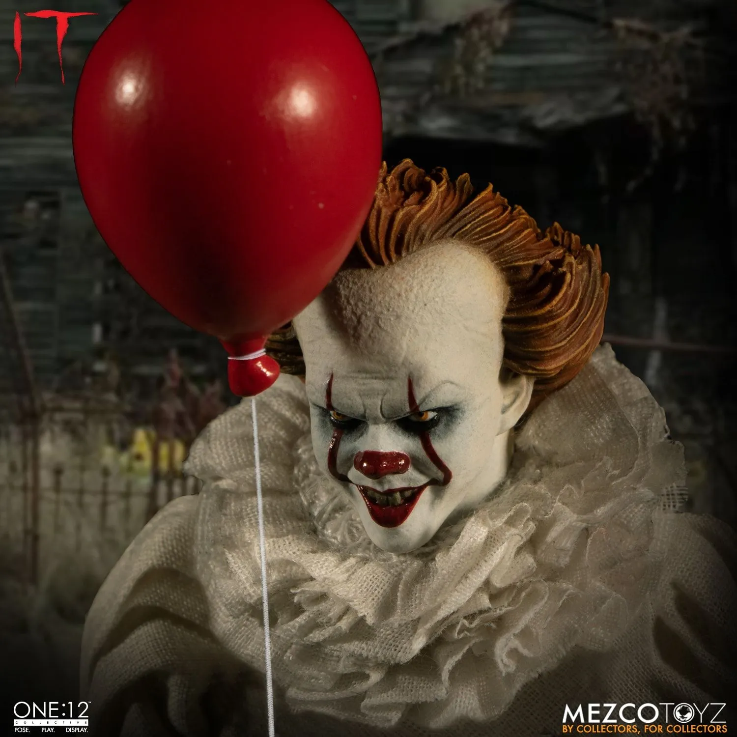 Mezco Toyz ONE:12 Collective: IT: Pennywise Action Figure