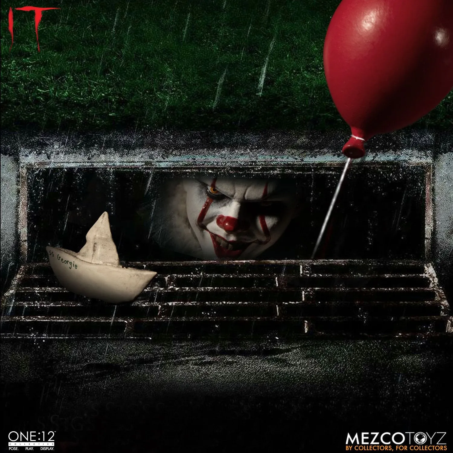 Mezco Toyz ONE:12 Collective: IT: Pennywise Action Figure