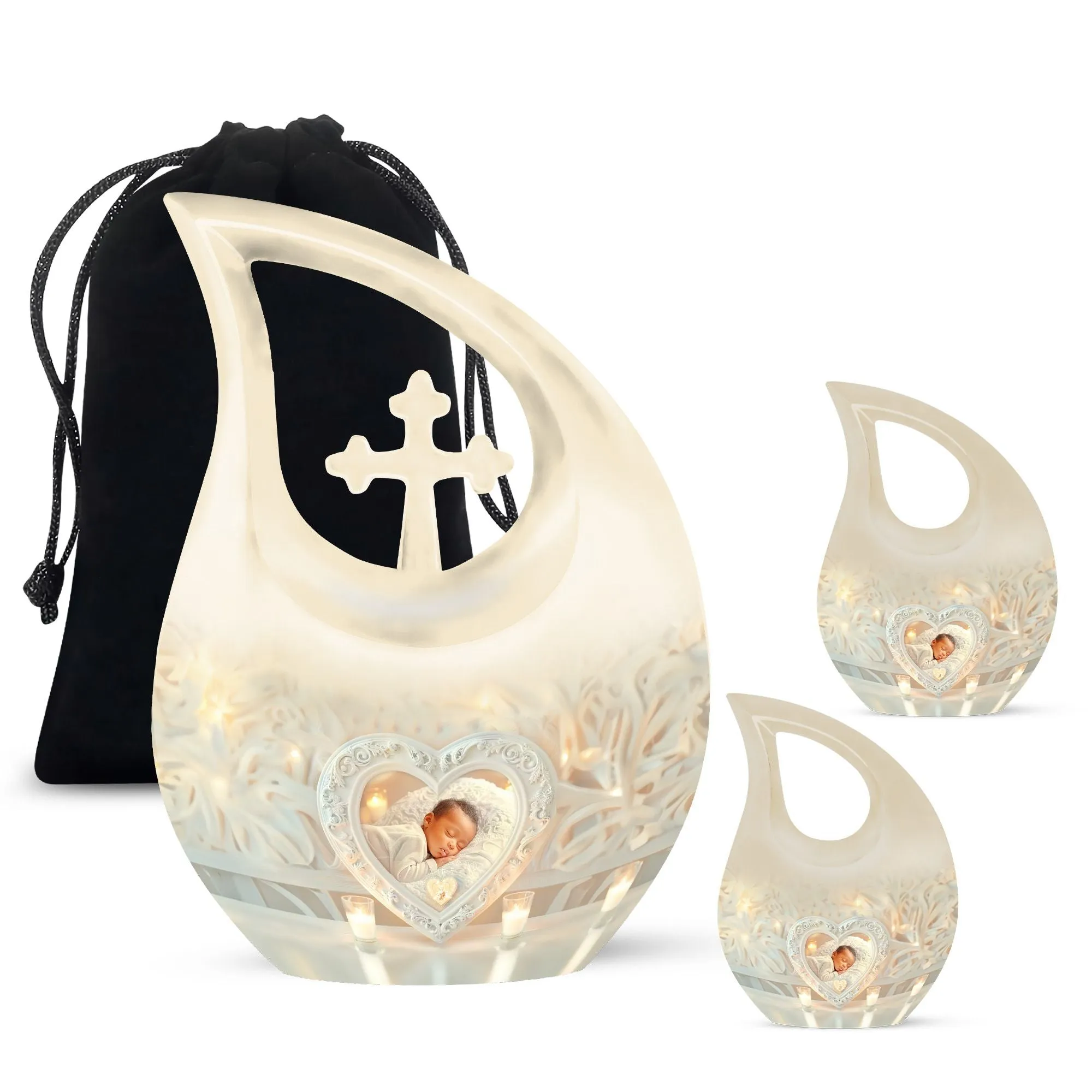 Mother Love Memorial Small Urn For Human Ashes Remains