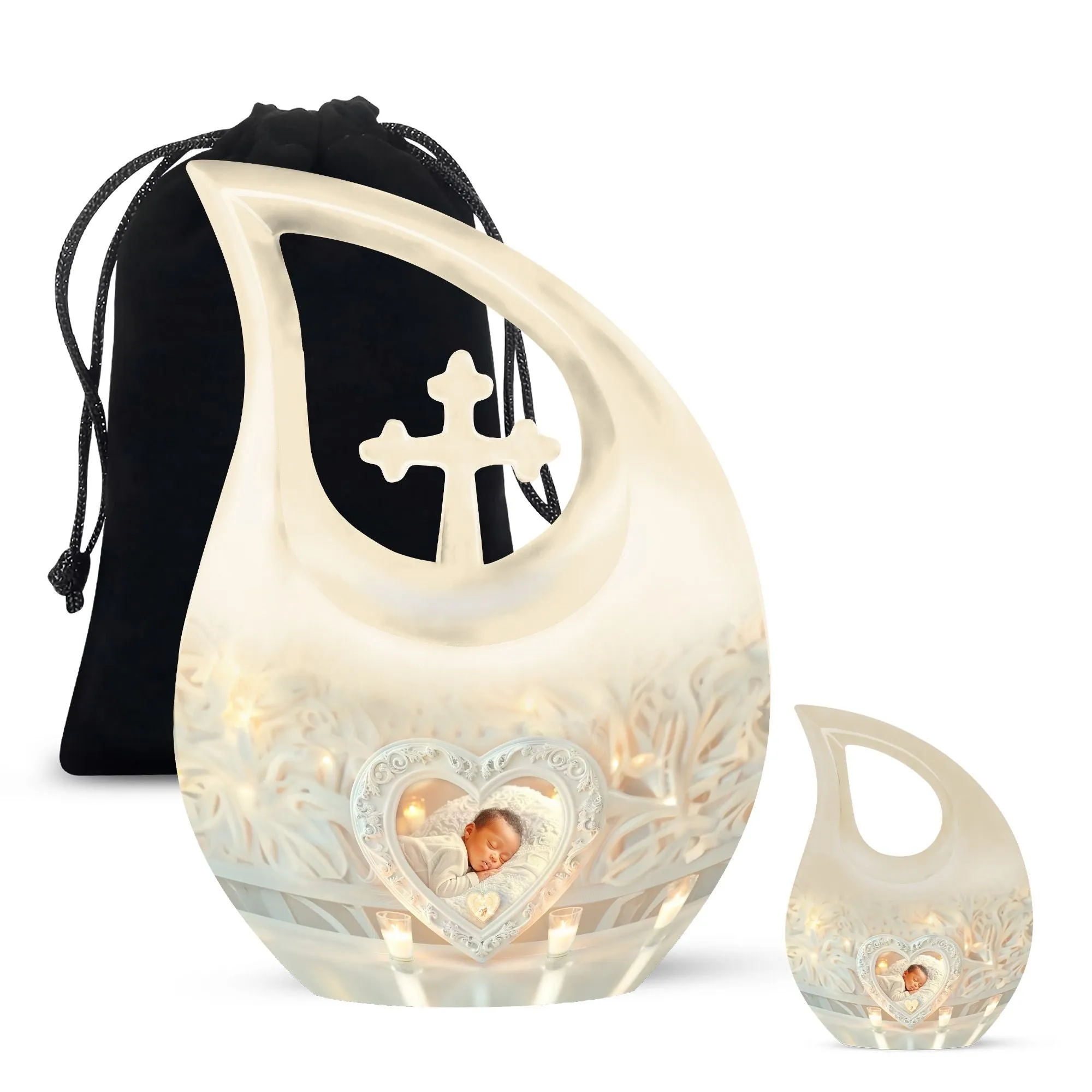 Mother Love Memorial Small Urn For Human Ashes Remains