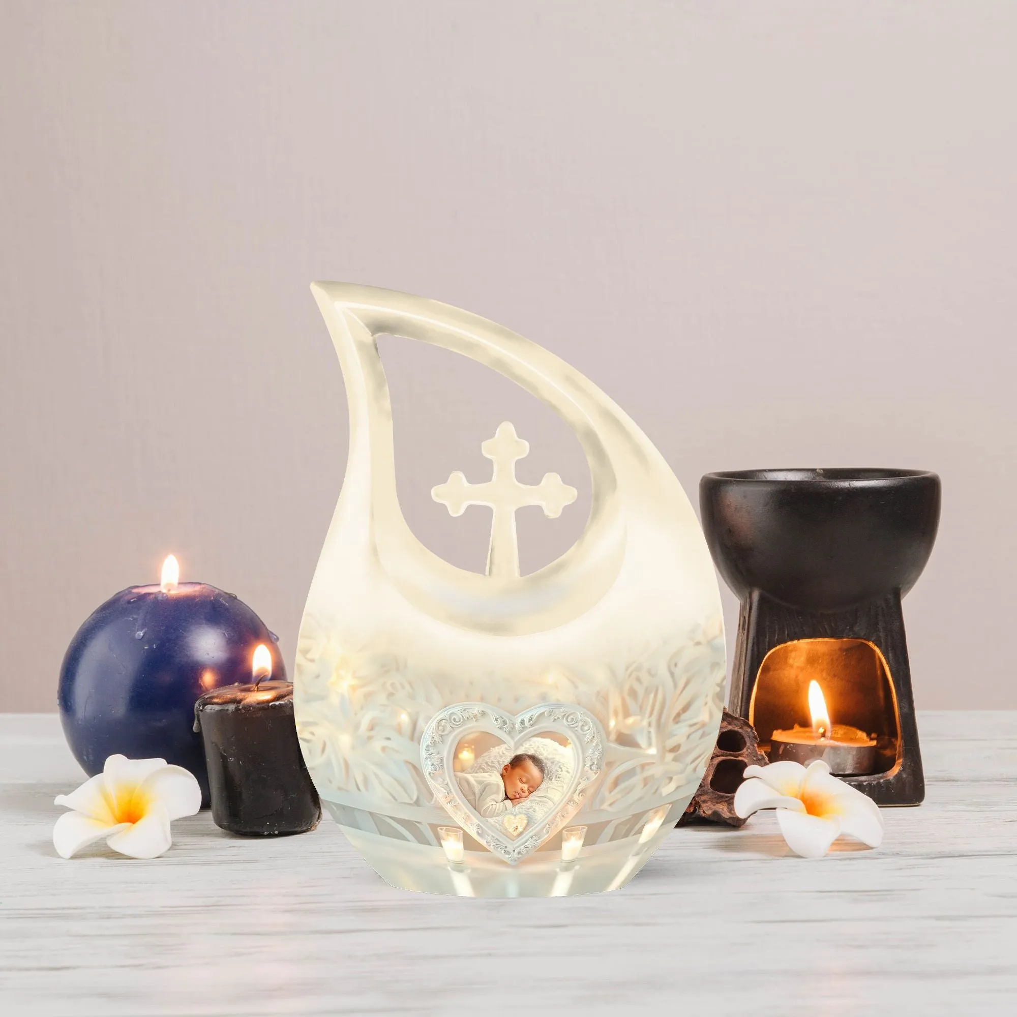 Mother Love Memorial Small Urn For Human Ashes Remains