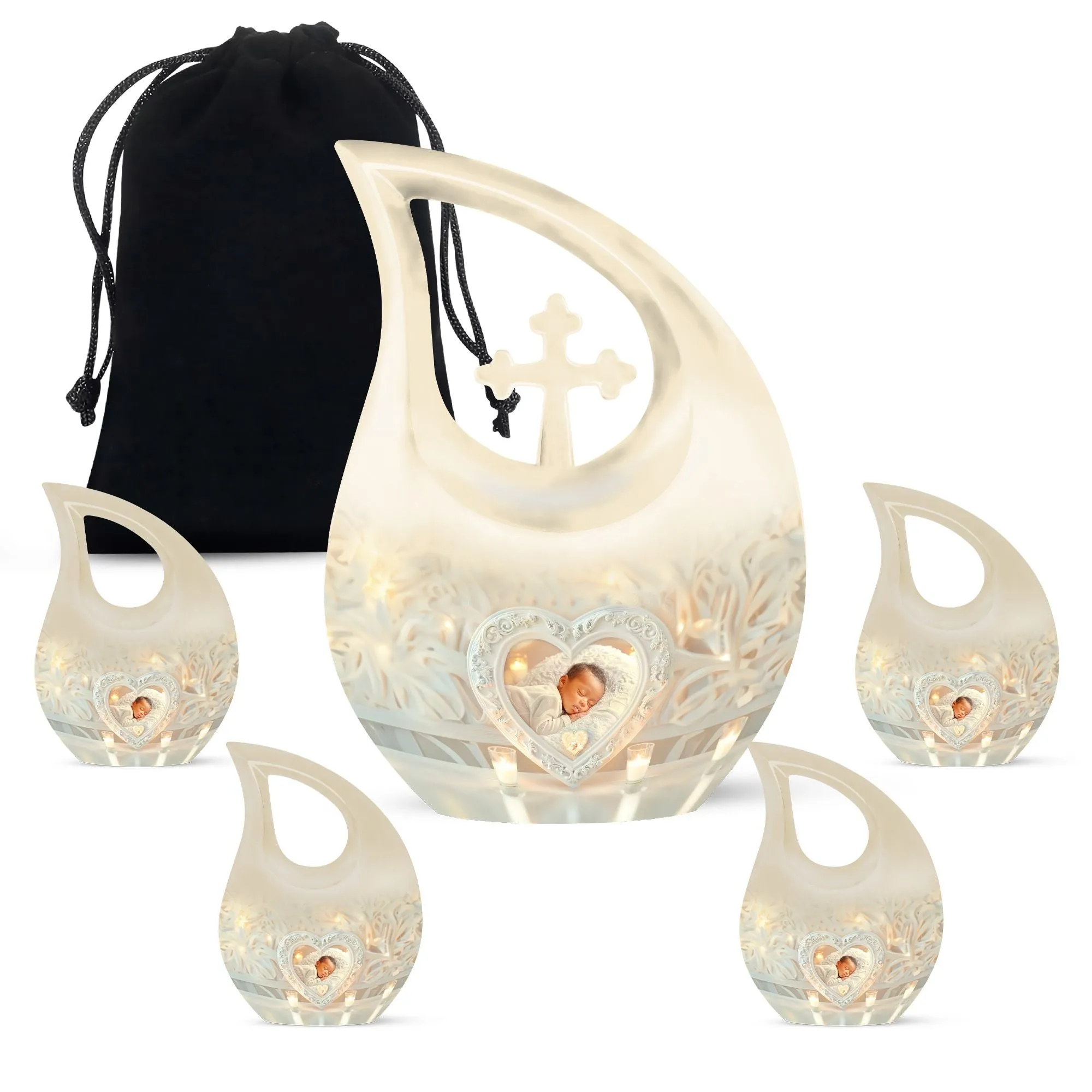 Mother Love Memorial Small Urn For Human Ashes Remains