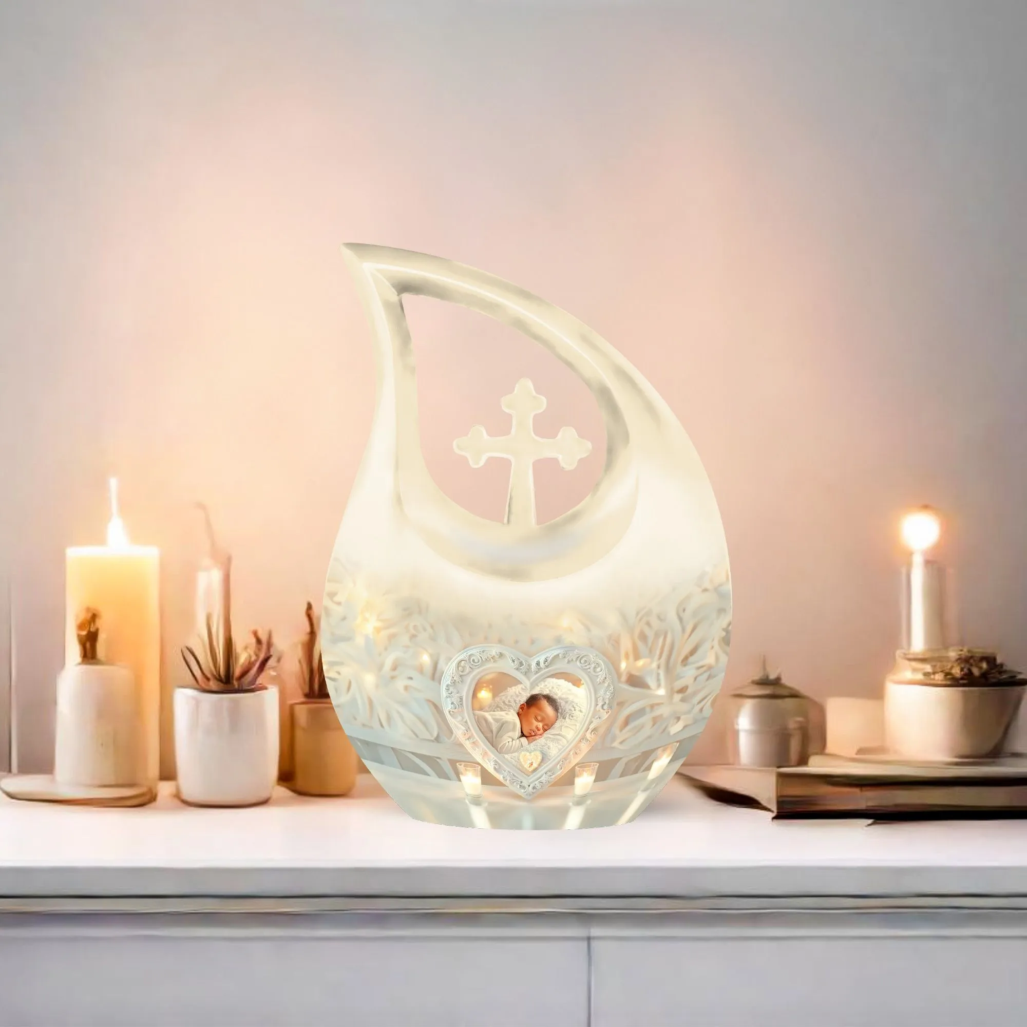 Mother Love Memorial Small Urn For Human Ashes Remains