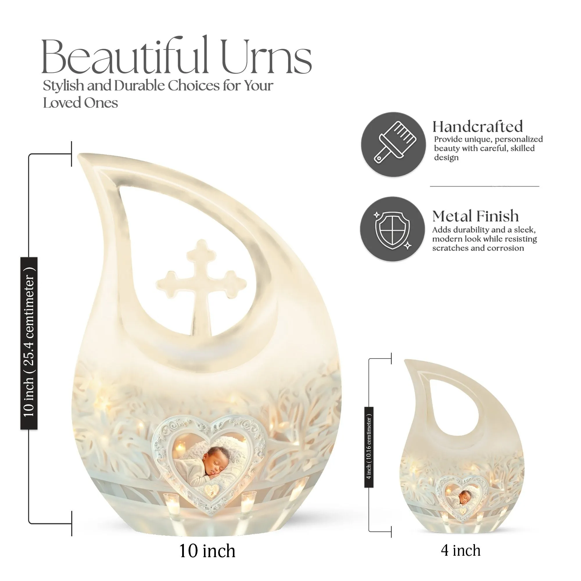 Mother Love Memorial Small Urn For Human Ashes Remains