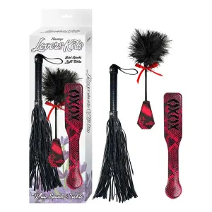 Nasstoys Lovers Bondage Kit Whip. Spank & Tickle 3-Piece BDSM Set