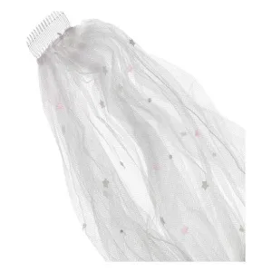 OMG International  - Bachelorette Bride to Be Veil with Comb (White)