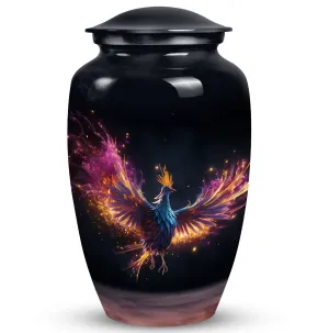 Phoenix Medium Urns for Men, Adult Cremation Ash Urns for Dad