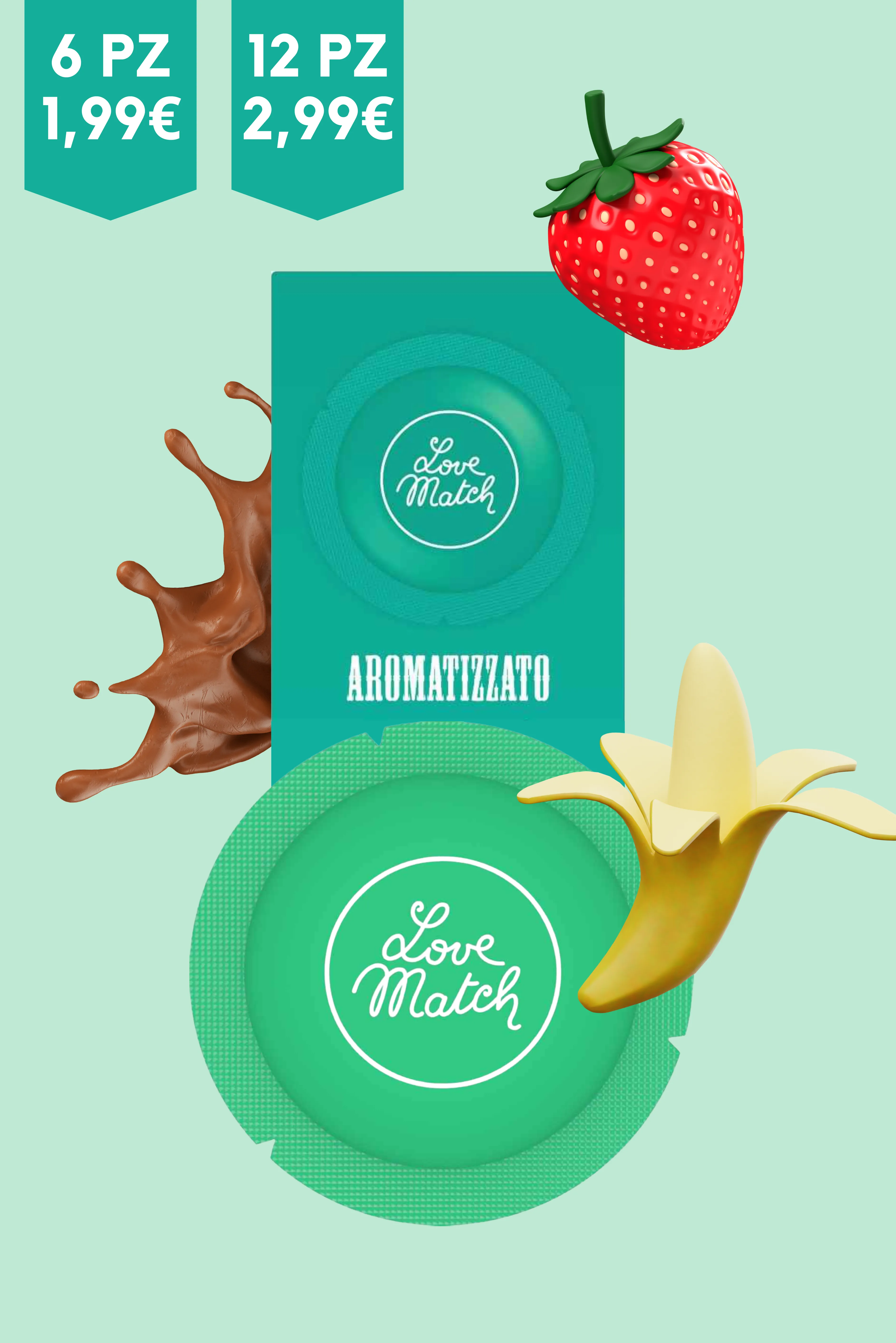 Preservativi Aromatizzati - Love Match