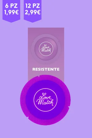 Preservativi Love Match Resistente