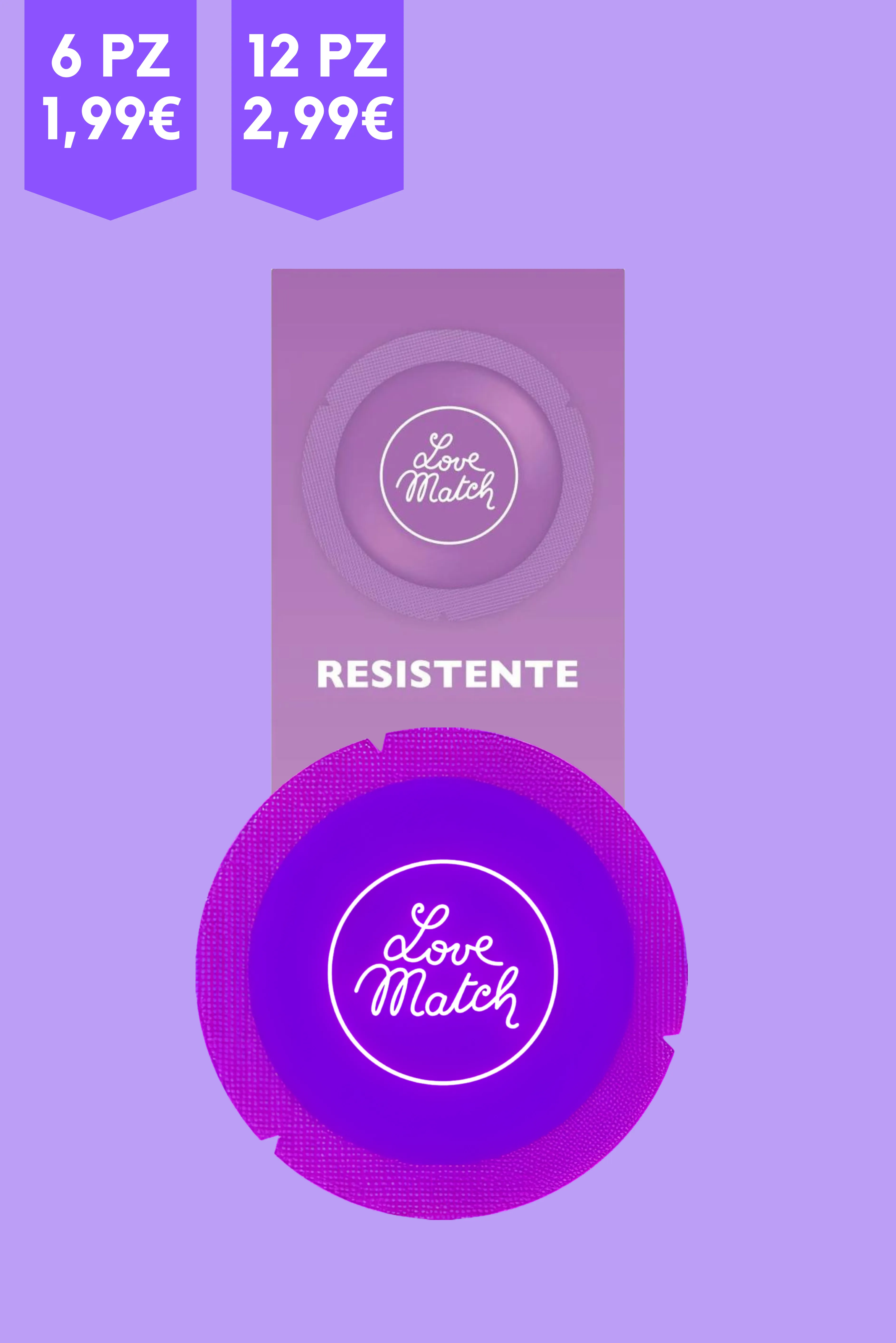 Preservativi Love Match Resistente