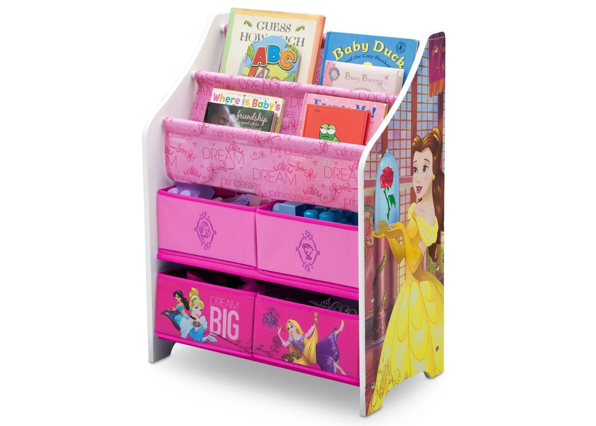 Princess Book & Toy Organizer