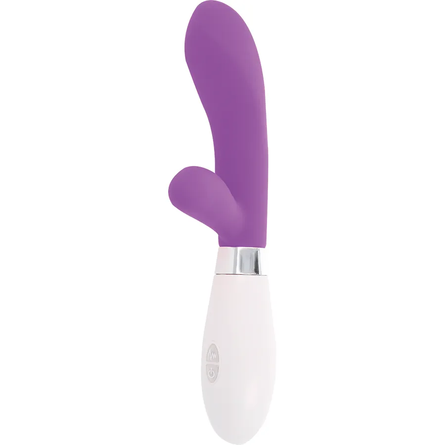 Rabbit Vibrante - Glossy - Rosa/Viola 12cm