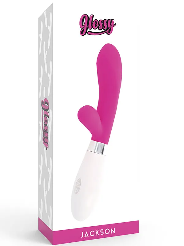 Rabbit Vibrante - Glossy - Rosa/Viola 12cm