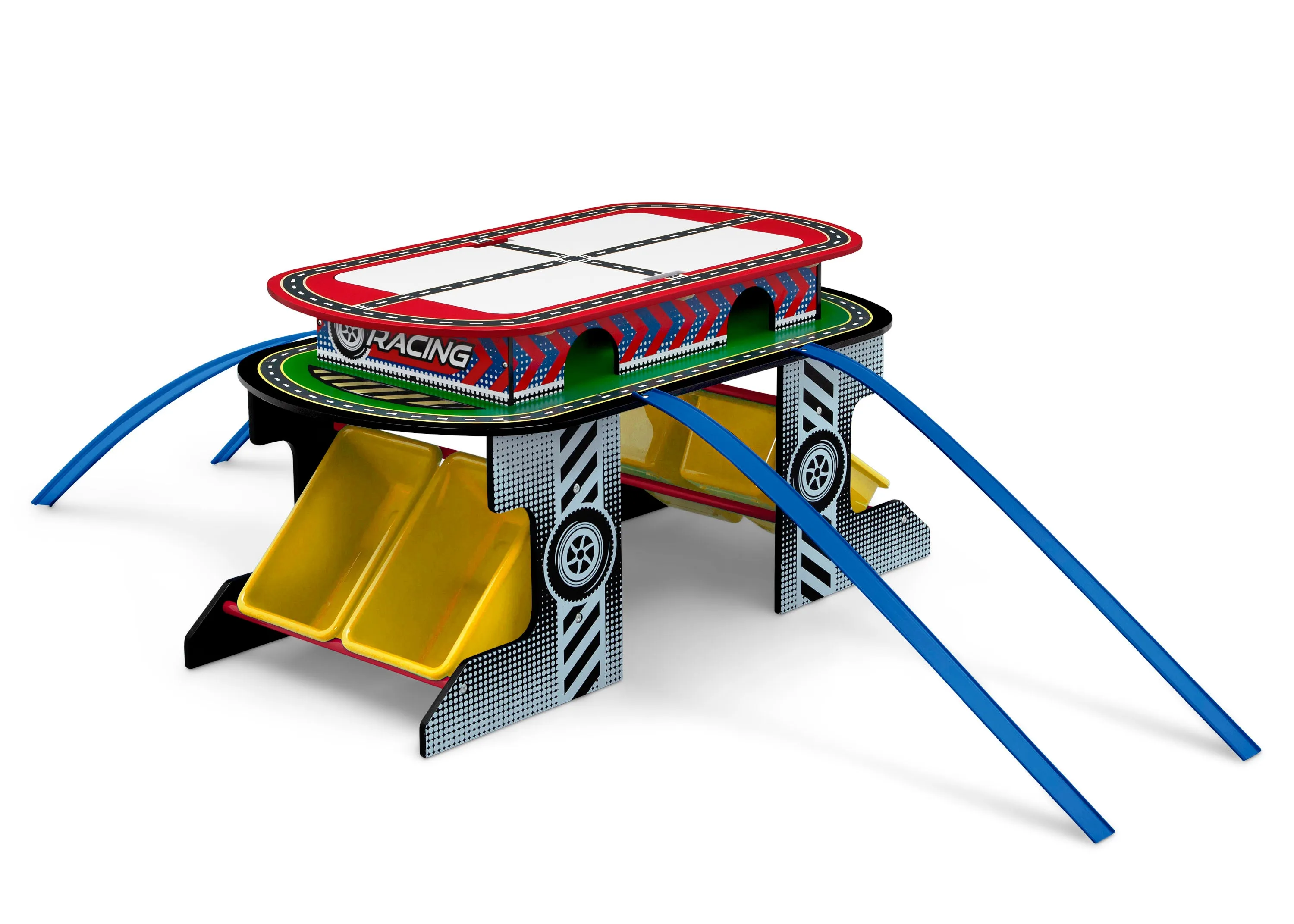 Race Track Toy and Activity Play Table for Kids