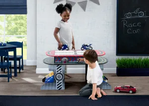 Race Track Toy and Activity Play Table for Kids