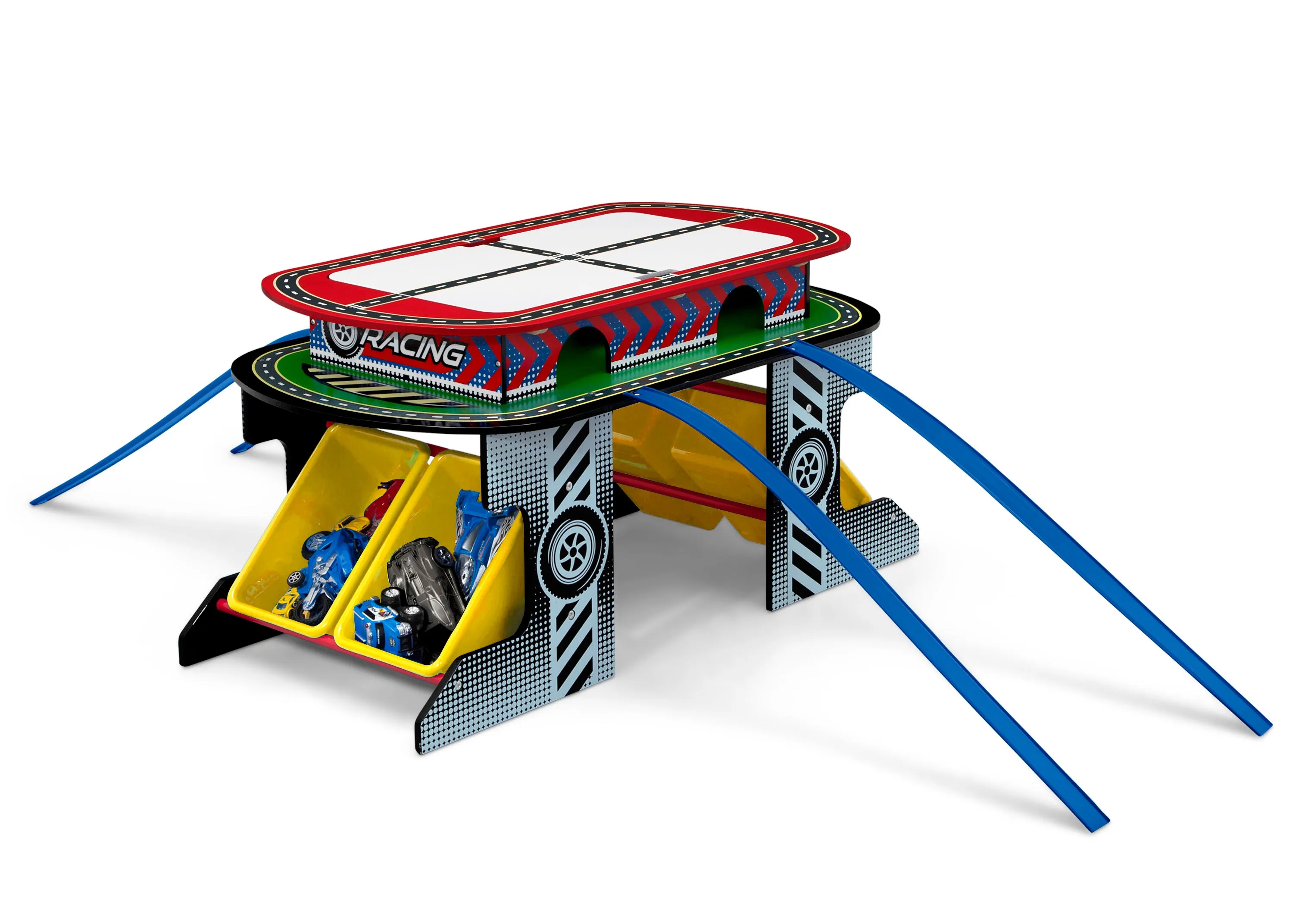 Race Track Toy and Activity Play Table for Kids
