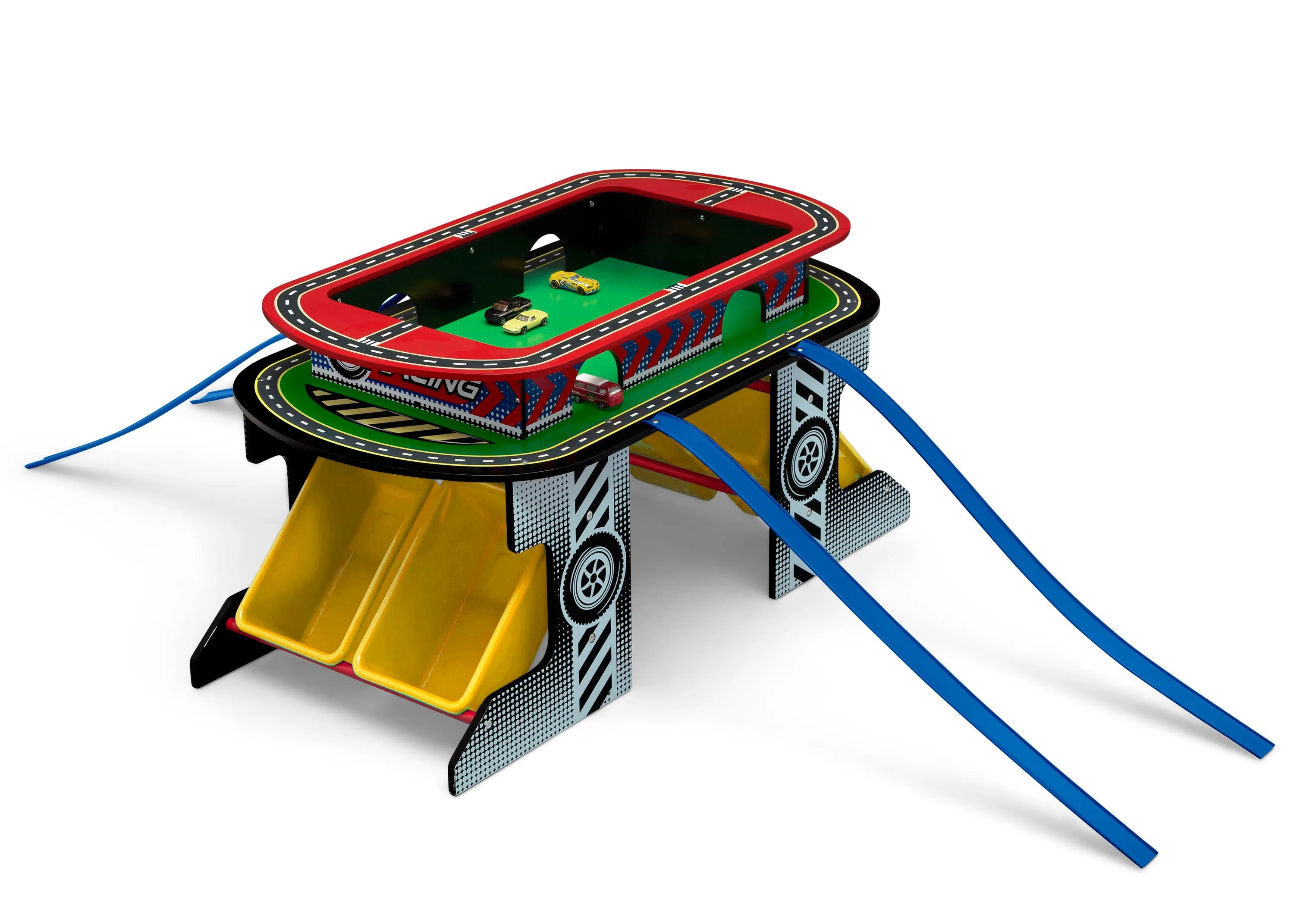 Race Track Toy and Activity Play Table for Kids