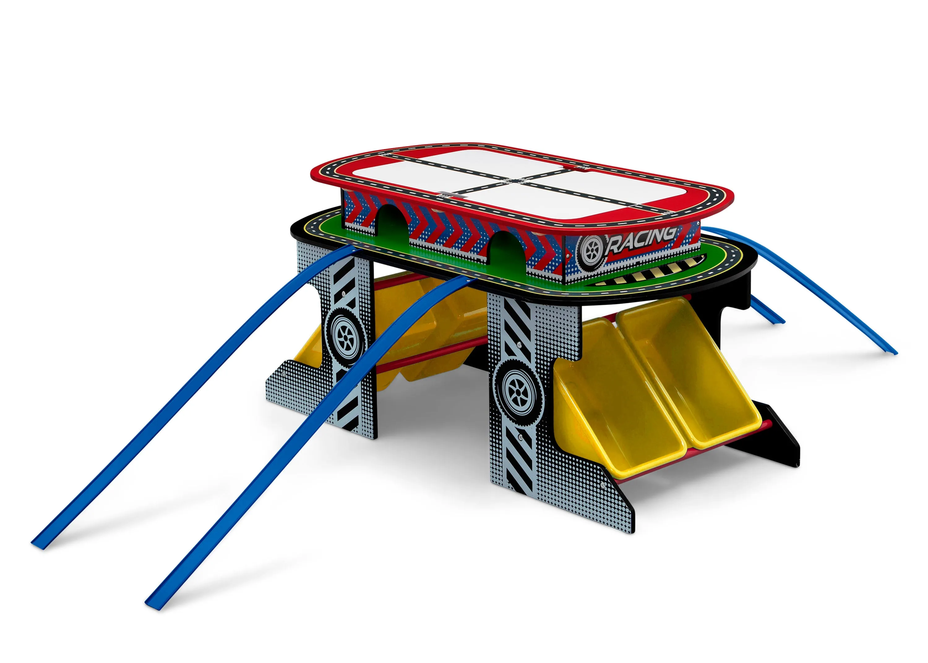 Race Track Toy and Activity Play Table for Kids
