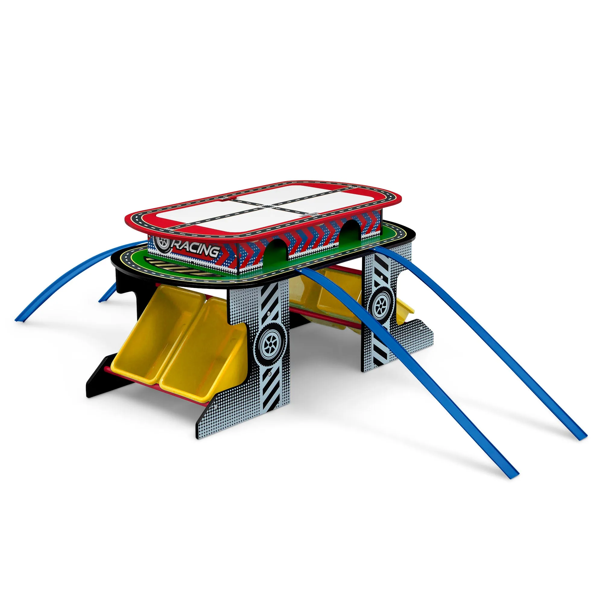 Race Track Toy and Activity Play Table for Kids