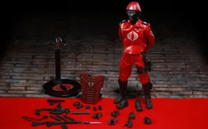 Sideshow Collectible 1/6 G.I. Joe Cobra Elite Trooper Crimson Guard Sixth Scale Figure