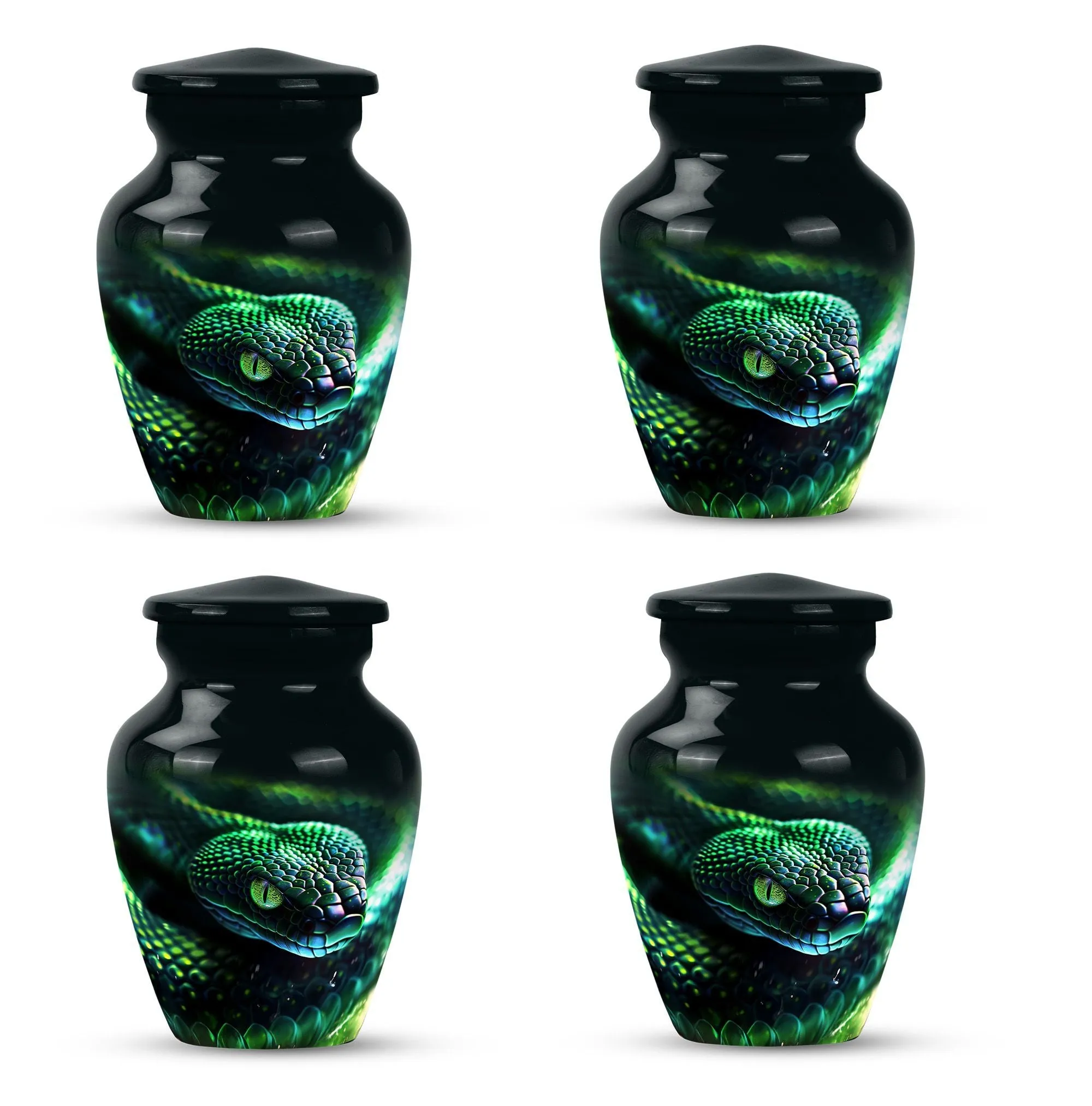 Snake Urn for Comprehensive Memorial Tribute For Loved One