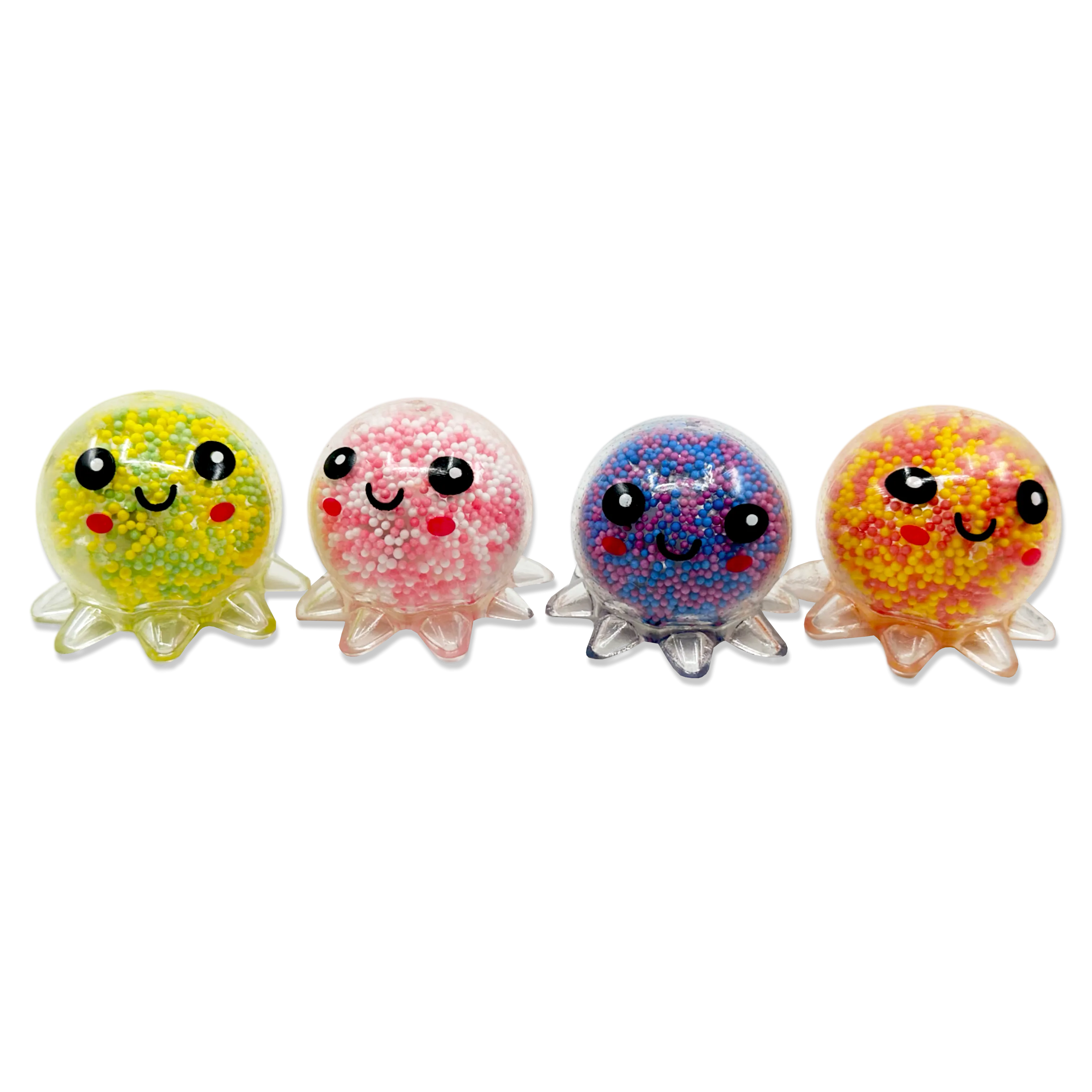 Squish and Squeeze Light-Up Octopus Toy - 12 Pieces Per Pack 23652