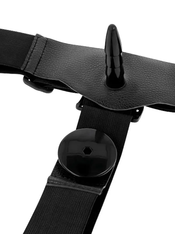 Strap On Doppio Vibrante 18cm/10cm - Harness Attraction